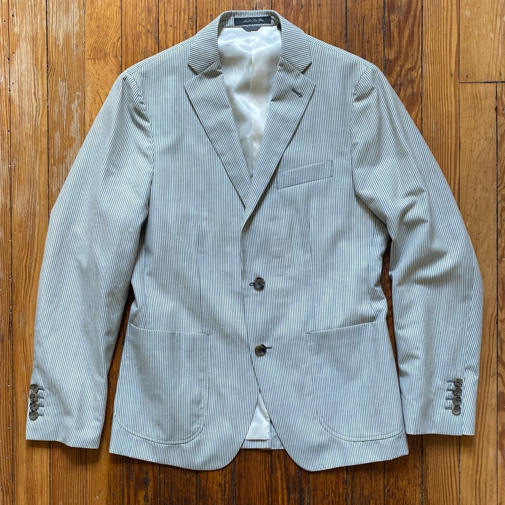 Indochino Suit sz 38 Jacket w matching size 30 Pants PLEASE READ DESCRIPTION